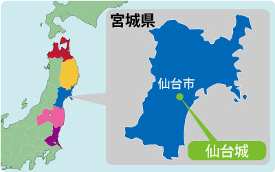 宮城県仙台市地図
