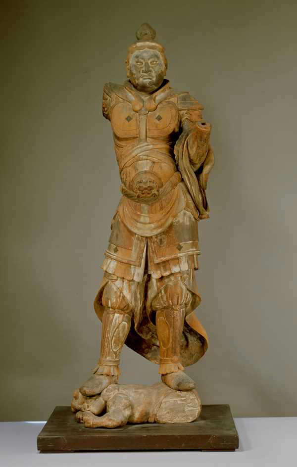 重要文化財毘沙門天像／湛慶作（鎌倉時代）