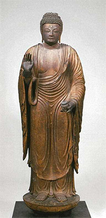 国宝薬師如来像（平安時代）