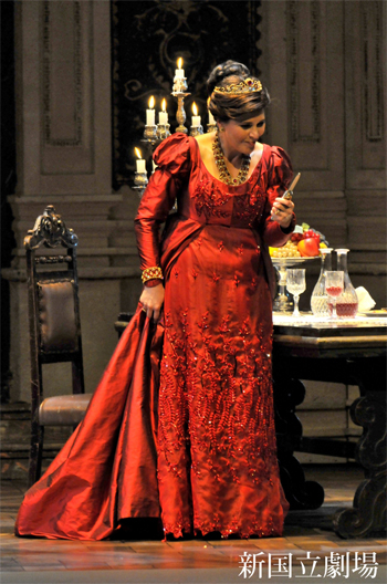 From the 2009 showing of the opera Tosca (photo: Chikashi Saegusa)