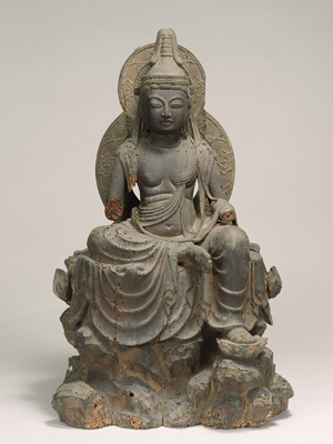 重要文化財　如意輪観音菩薩坐像　平安時代・11世紀　奈良・西大寺蔵