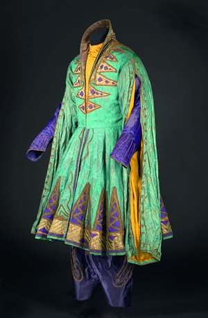 レオン・バクスト「シャー・ゼーマン」の衣裳（《シェエラザード》より）1910-30年代オーストラリア国立美術館