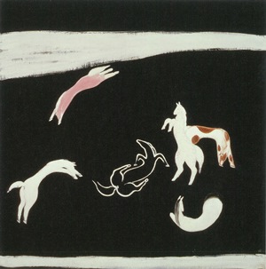 サンユウ（常玉）《六頭の馬》1930年代 ヤゲオ財団蔵