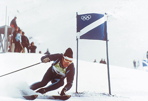 1968年グルノーブル冬季大会　アルペンスキー男子大回転　ジャン＝クロード・キリー選手　© 1968 / Comité International Olympique (CIO)