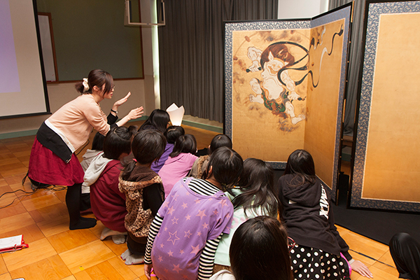 訪問授業の様子