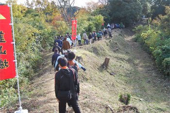 韮山城ウォーキング（静岡県伊豆の国市）