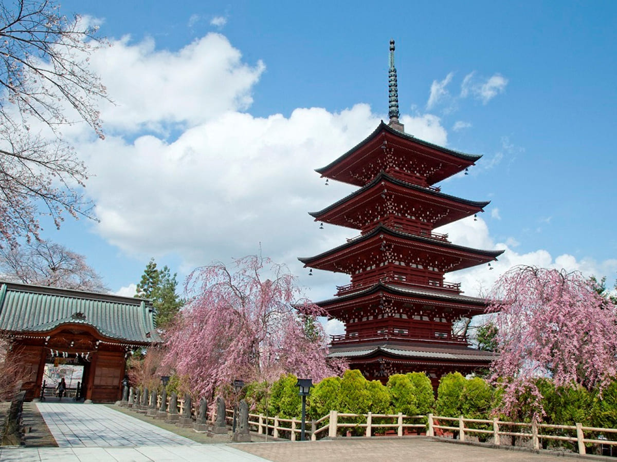 最勝院五重塔を活用した「金剛山最勝院」境内魅力度向上事業