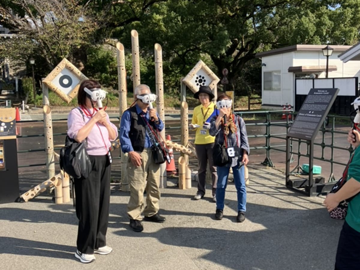 名城熊本城「先進技術XRを活用した見せる復興」アカデミックプログラム