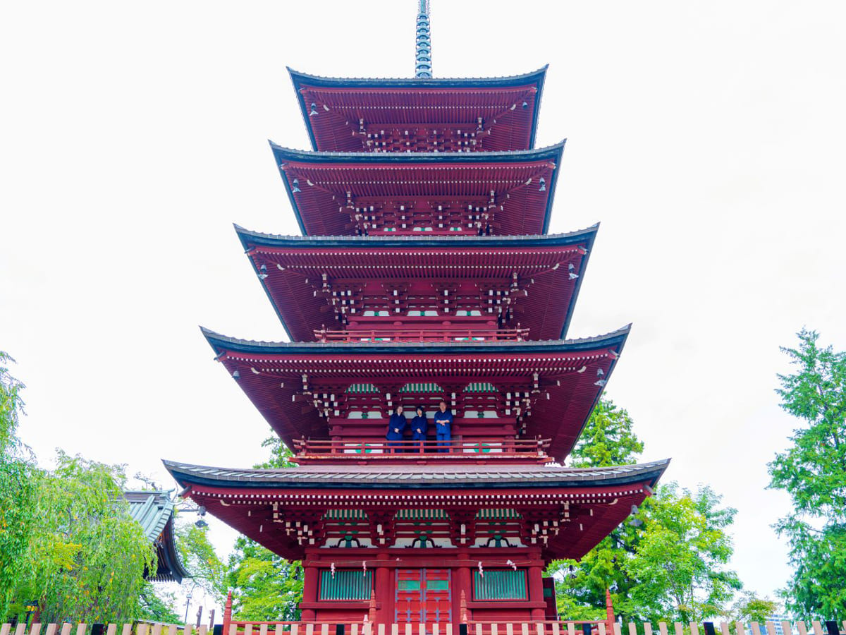 最勝院五重塔を活用した「金剛山最勝院」境内魅力度向上事業」の画像