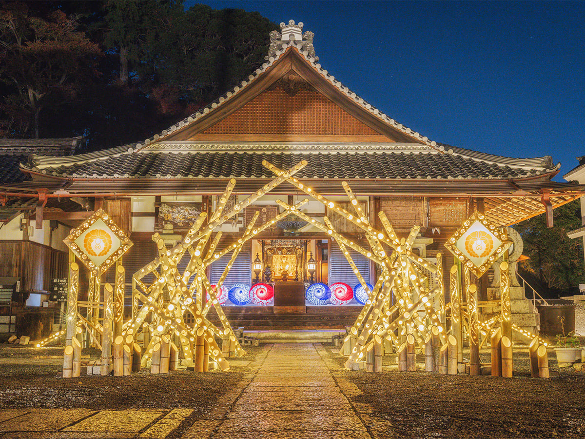 京都西山竹あかり～幻想夜2025 ～