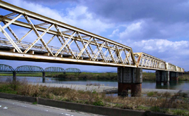 Old Ibigawa Bridge (Ogaki City, Gifu Prefecture)