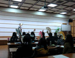 Class at the Japan Information and Culture Center of the Embassy of Japan in Beijing