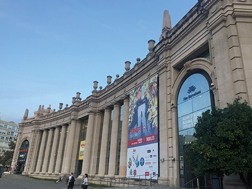 Fira Barcelona Mondjuic, the Festival venue.