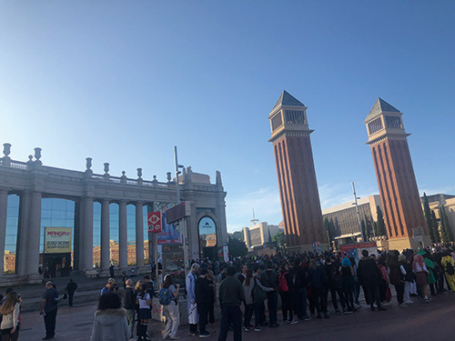 Fira Barcelona Mondjuic, the Festival venue.