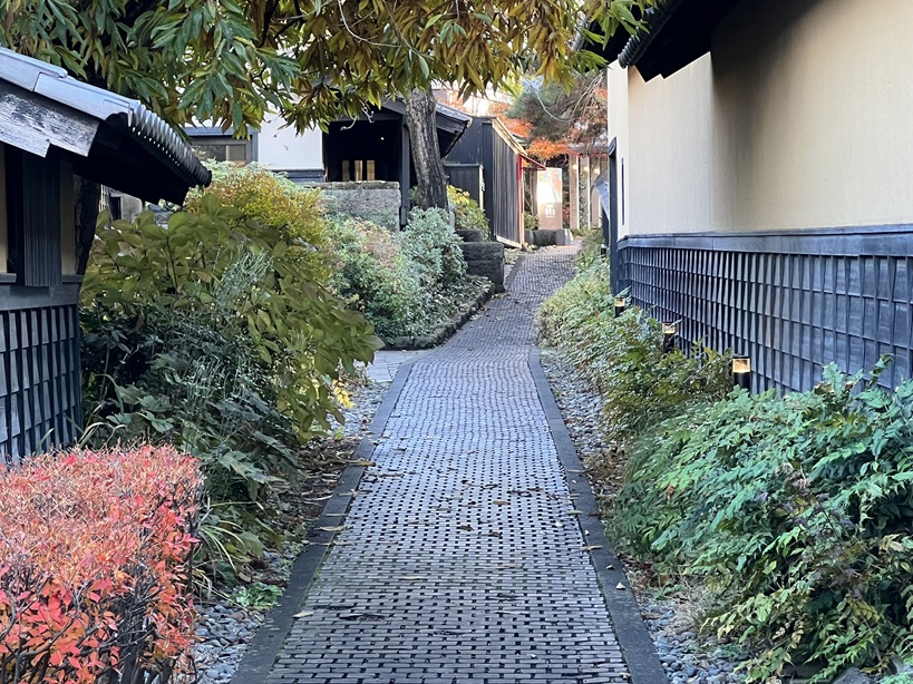 13_[小布施町並修景計画]　栗の小径