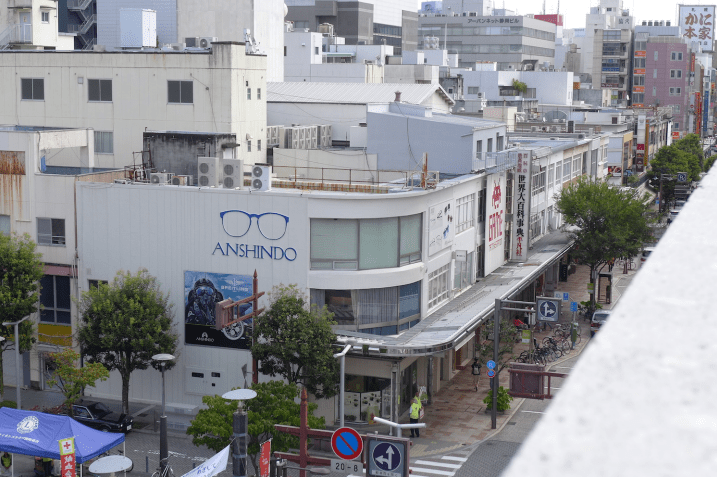 10_屋上から見る呉服町防火建築帯