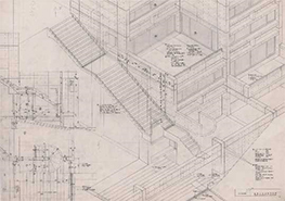 六甲の集合住宅I　アイソメ図