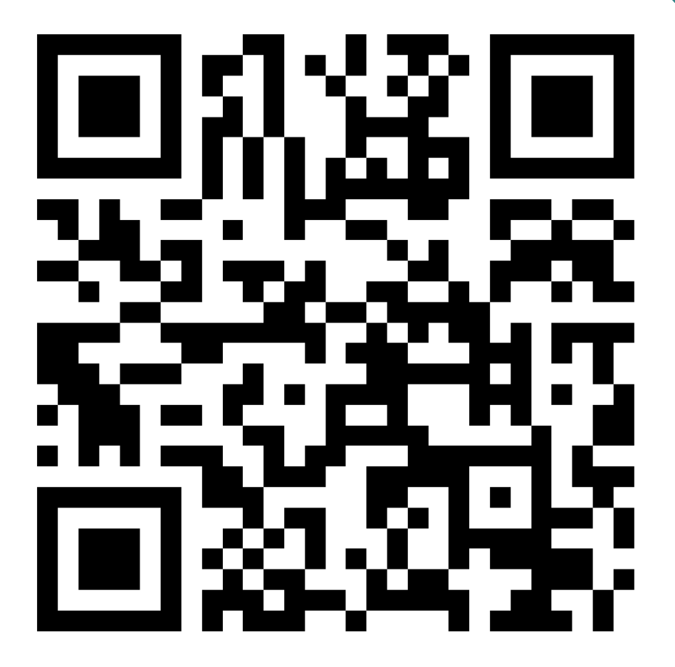 傍聴登録フォームQRコード