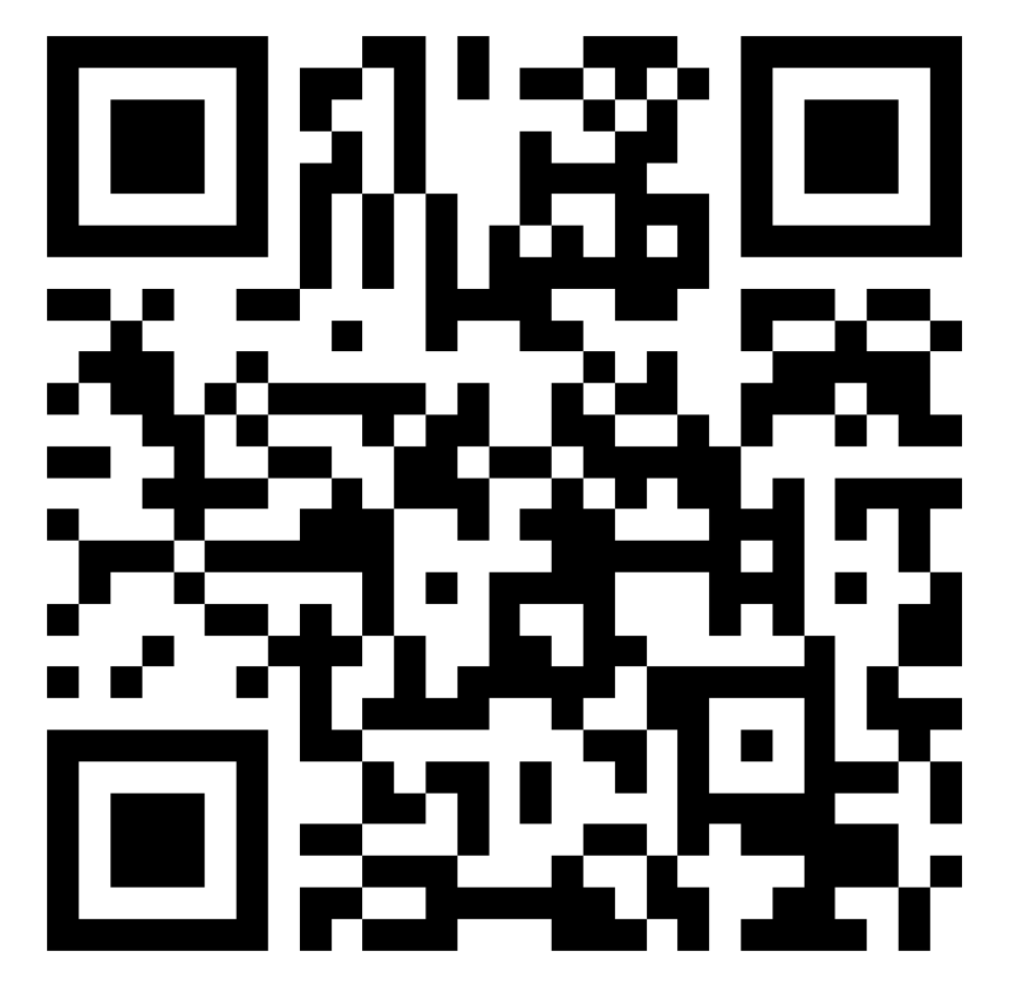 傍聴登録フォームQRコード