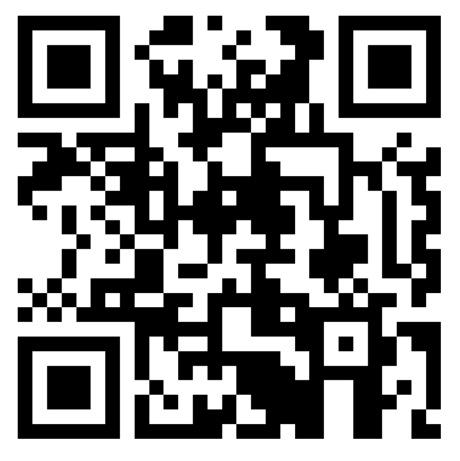 取材登録フォームQRコード