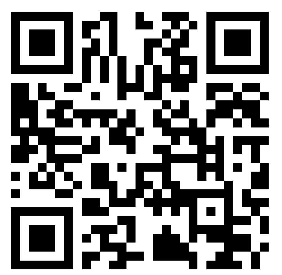 取材登録フォームQRコード