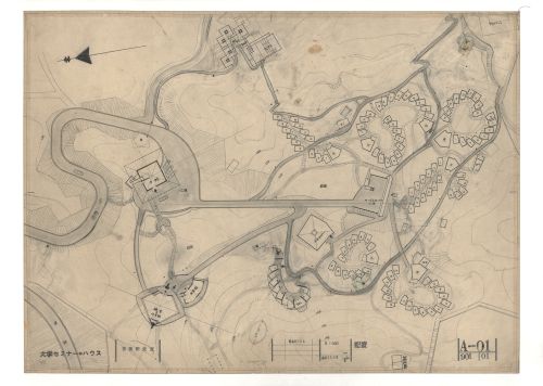 YOSIZAKA Takamasa+Atelier U｜Inter-University Seminar House, Site Plan