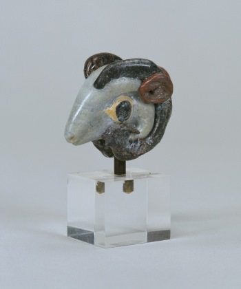 Sheep Head Pendant, Excavated in the east coast of the Mediterranean Sea or Carthage, 7th century BCE