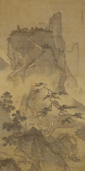 Important Cultural Property, Landscapes of the Four Seasons: Summer, Sesshu Toyo, Muromachi Period, 15th century, Tokyo National Museum collection