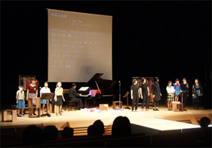 The fashion show