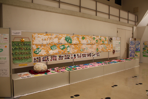 Artworks created by children and students.