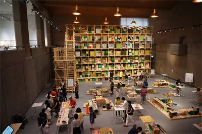 Katsuhiko Hibino, bigdatana-shelves are where things live (2015)