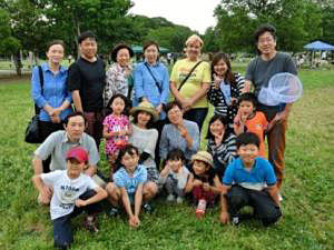 The always-smiling mothers and members of the Earthling Club 2000 and Coconico