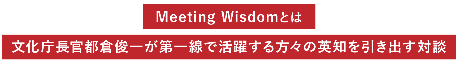 Meeting Wisdomとは