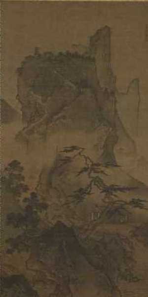 重要文化財 四季山水図(夏) 雪舟等楊筆 室町時代・15世紀 東京国立博物館蔵
