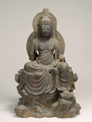 重要文化財 如意輪観音菩薩坐像 平安時代・11世紀 奈良・西大寺蔵