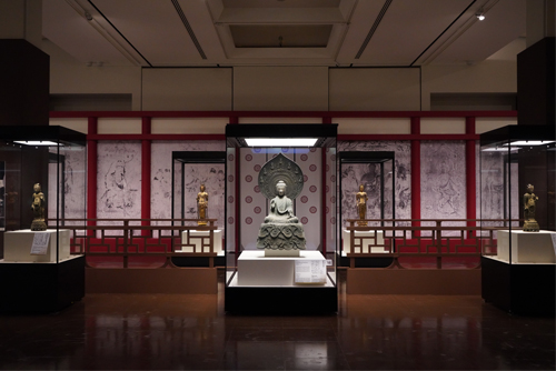聖徳太子1400年遠忌記念 特別展「聖徳太子と法隆寺」会場風景