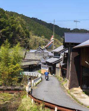 奥飛鳥の集落