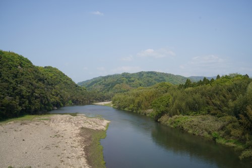 恭仁大橋からながめる木津川