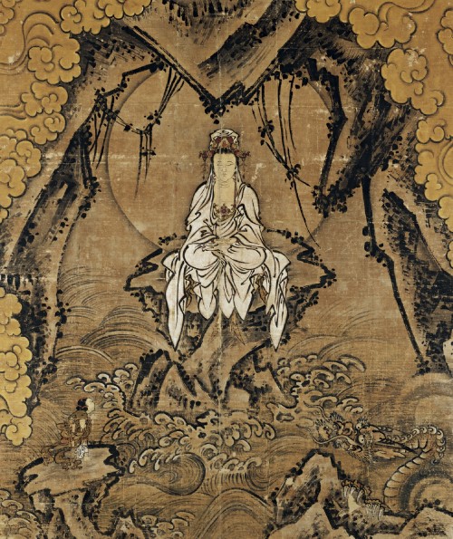 重要文化財 白衣観音図 吉山明兆筆 京都・東福寺蔵
展示期間:2023年10月7日~11月5日