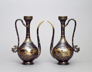 楼閣山水蒔絵水注 江戸時代 18世紀 京都国立博物館蔵【通期展示】