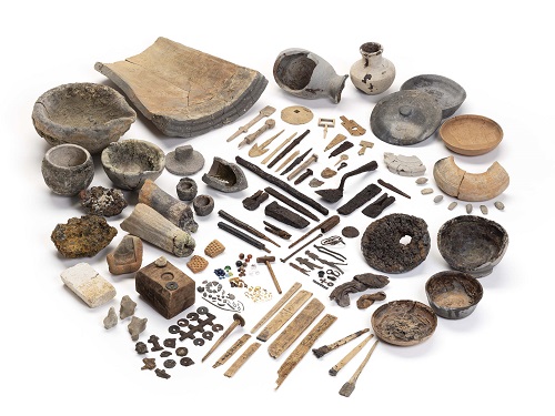 重要文化財「奈良県飛鳥池遺跡出土品」のおもな出土品