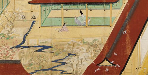 国宝　北野天神縁起絵巻（承久本）　巻第1（部分）　京都・北野天満宮蔵【この場面は4月18日～5月17日展示】