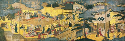 重要文化財　阿国歌舞伎図屏風　京都国立博物館蔵【4月18日～5月17日展示】