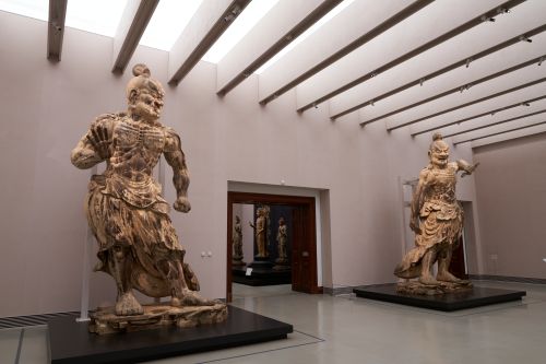 仏像館での展示風景