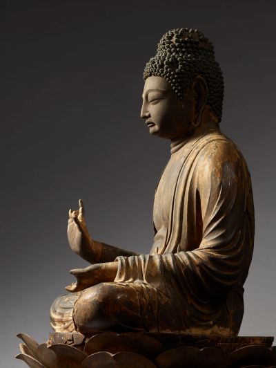 国宝 薬師如来坐像　奈良国立博物館