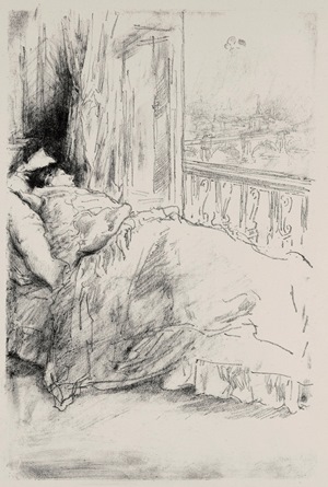《バルコニーの傍で》1896年,シカゴ美術館 Photography (C) The Art Institute of Chicago