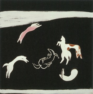 サンユウ(常玉)《六頭の馬》1930年代 ヤゲオ財団蔵