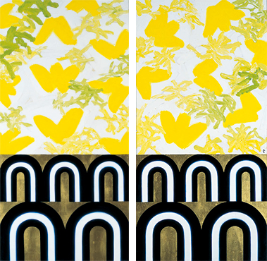 田淵安一《宇宙庭園No.4(Jardin suspendu No.4)》,平成10(1998)年,京都国立近代美術館蔵