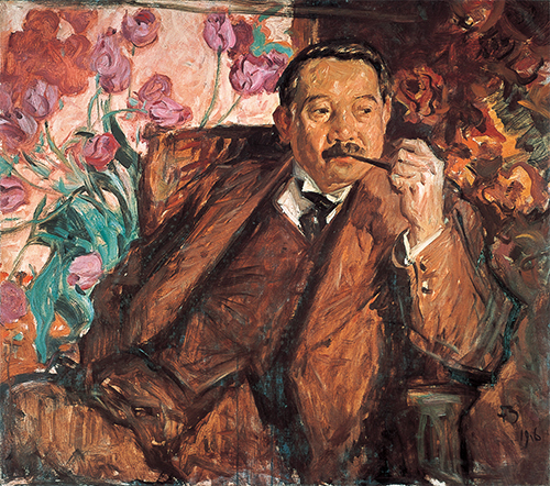 フランク・ブラングィン《松方幸次郎の肖像》1916年　油彩，カンヴァス　国立西洋美術館（旧松方コレクション）