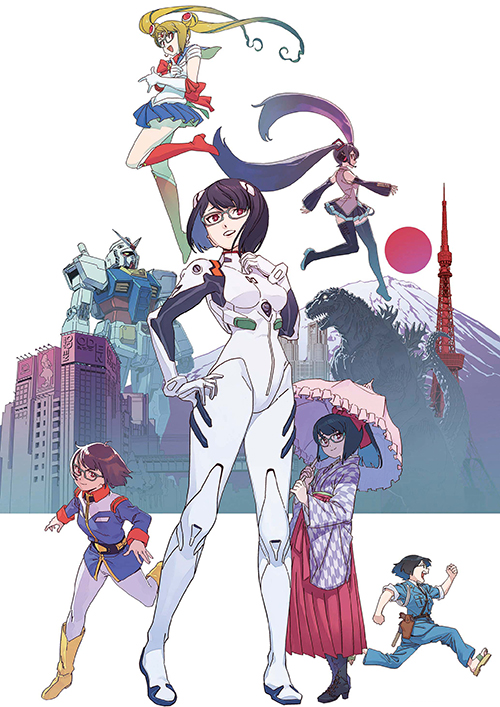 展覧会キービジュアルイラストレーション:吉成曜 ©Crypton Future Media, INC. www.piapro.net ©カラー ©Naoko Takeuchi ©武内直子・PNP・東映アニメーション ©秋本治・アトリエびーだま/集英社 ©創通・サンライズ TM & © TOHO CO., LTD. ©TOKYO TOWER